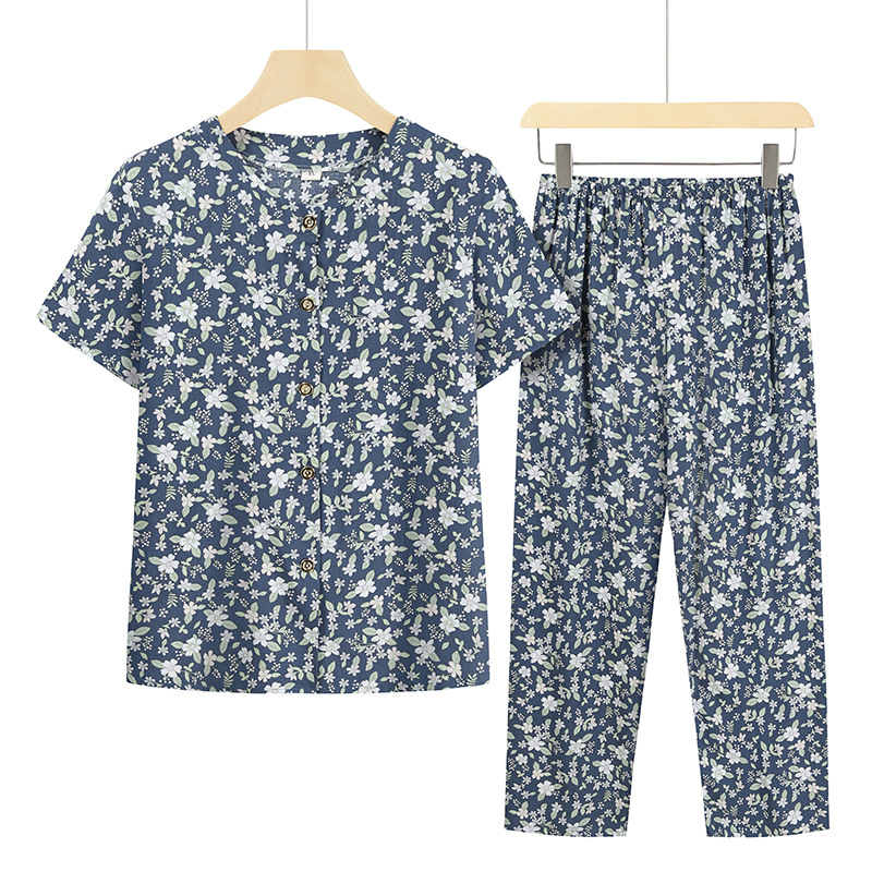 熱推老年人短袖套裝( XL-4XL碼 8號色）【下單後請聯絡客服確認發貨尺碼】