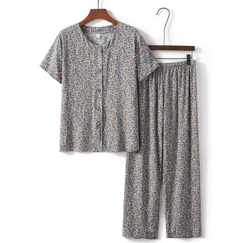 熱推老年人短袖套裝( XL-4XL碼 9號色）【下單後請聯絡客服確認發貨尺碼】