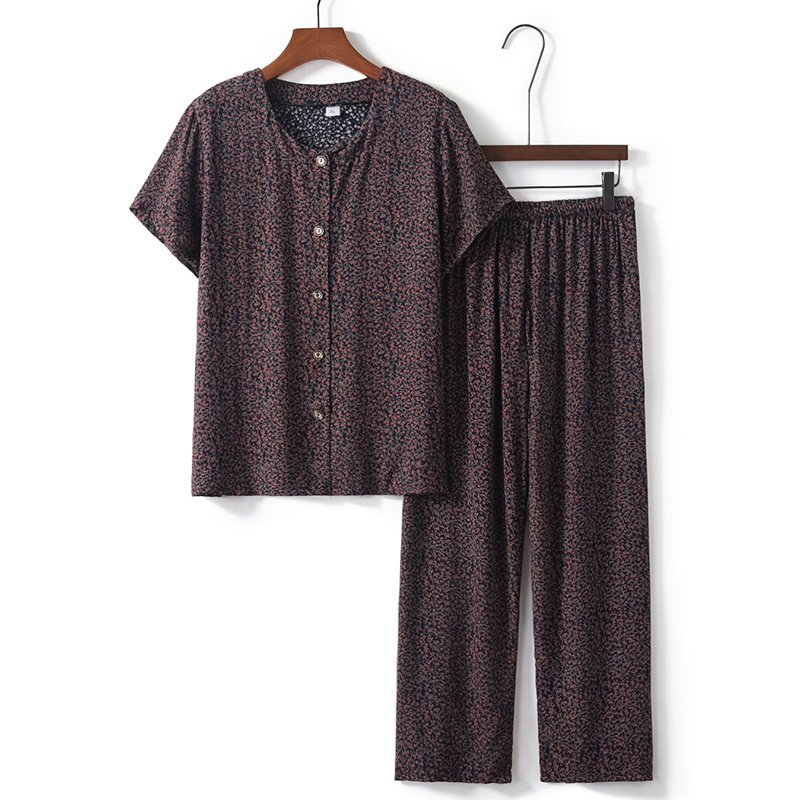 熱推老年人短袖套裝( XL-4XL碼 10號色）【下單後請聯絡客服確認發貨尺碼】