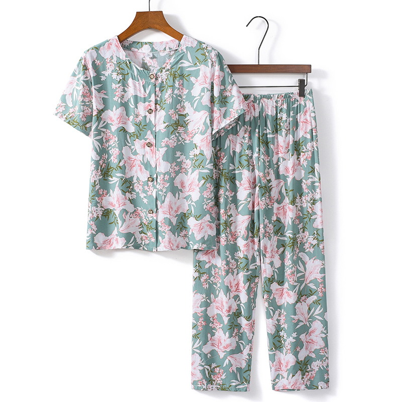 熱推老年人短袖套裝( XL-4XL碼 15號色）【下單後請聯絡客服確認發貨尺碼】