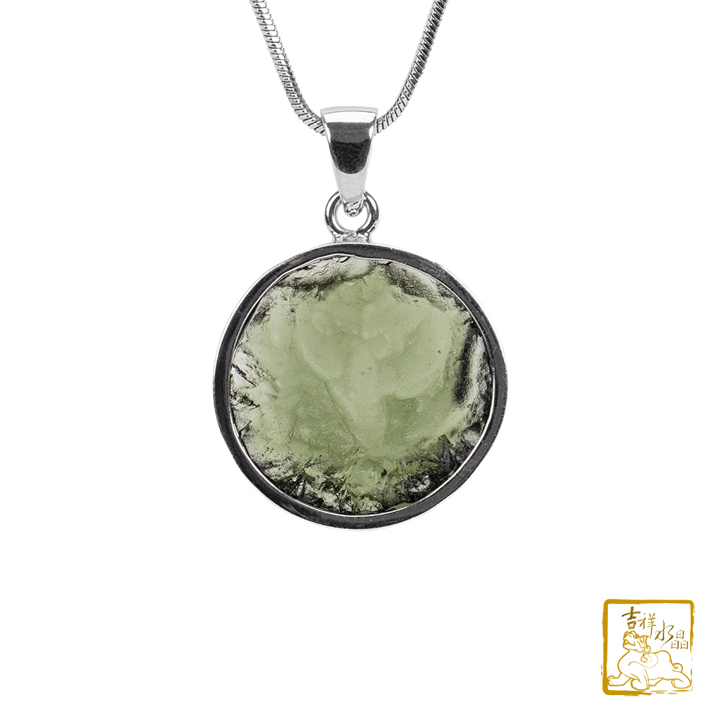 莫爾道玻隕石-捷克隕石大衛星墜 23mm 正財事業