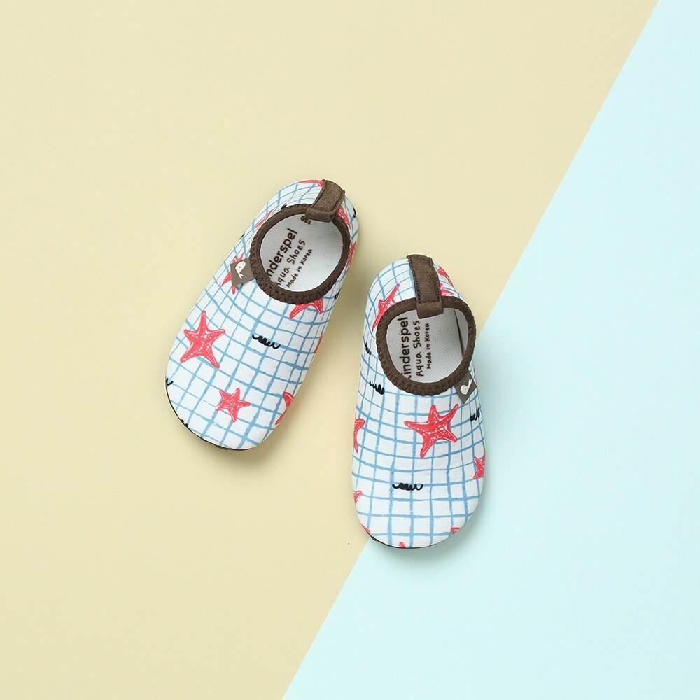 Kinderspel 韓國 玩水趣寶寶泳鞋(14cm)｜果凍海星