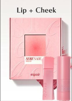 【0717韓國直播】Espoir L071809 魅彩絲絨水霧唇釉#小夜曲限量版(霧面唇釉＋胭脂液套裝)