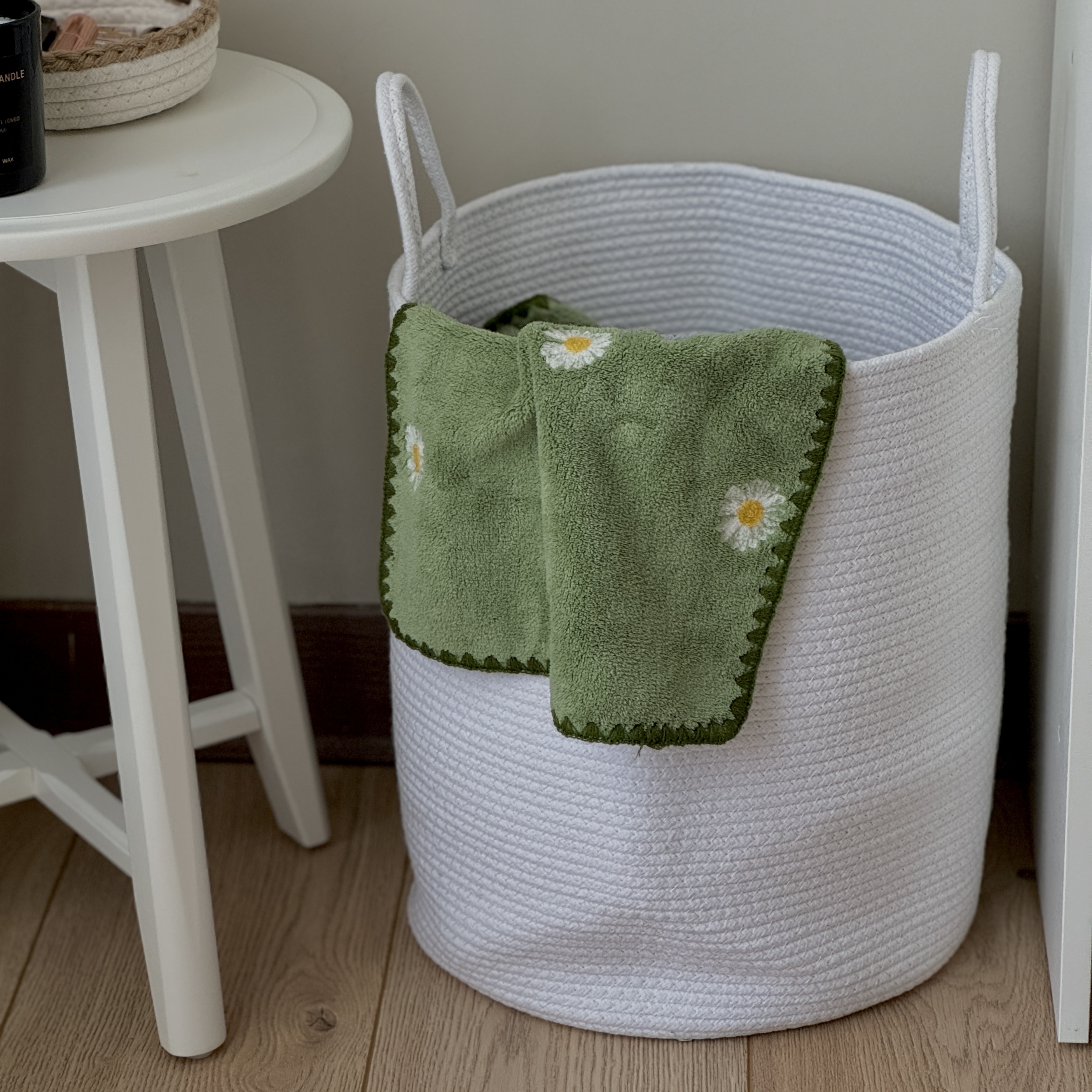 日系編織髒衣籃