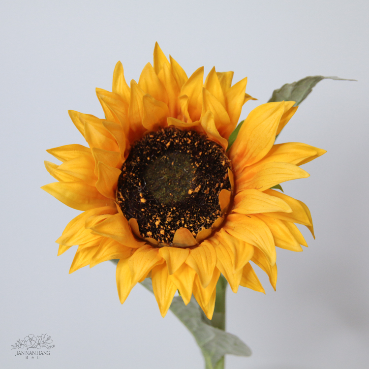 人造花 手感保濕向日葵 2色