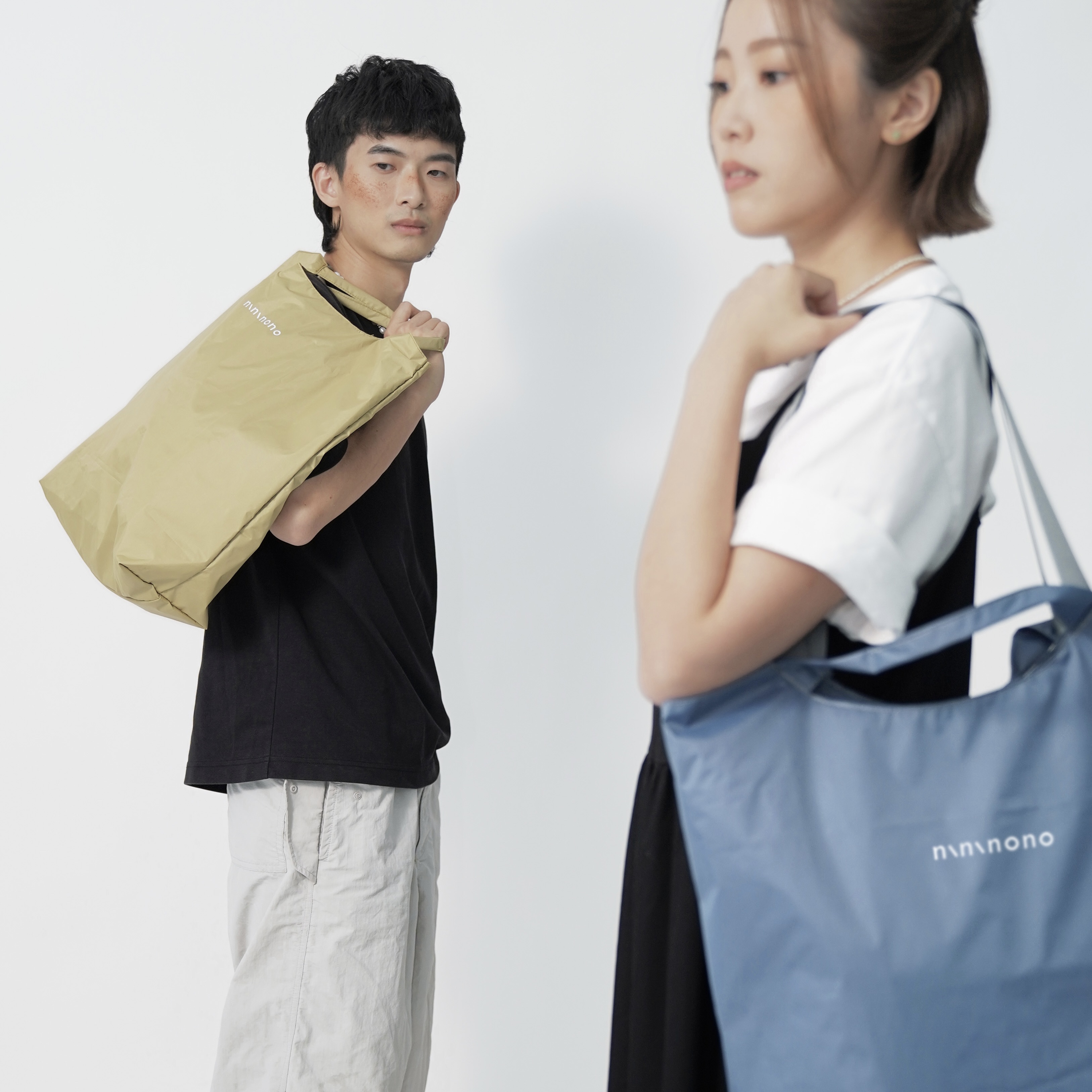 輕量口袋系列｜簡約托特包(共2色可選)