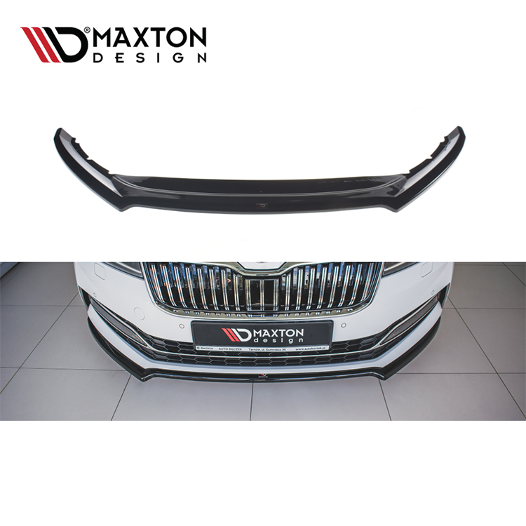 MAXTON DESIGN 前下巴V1 SKODA SUPERB MK3 小改款後 2021-