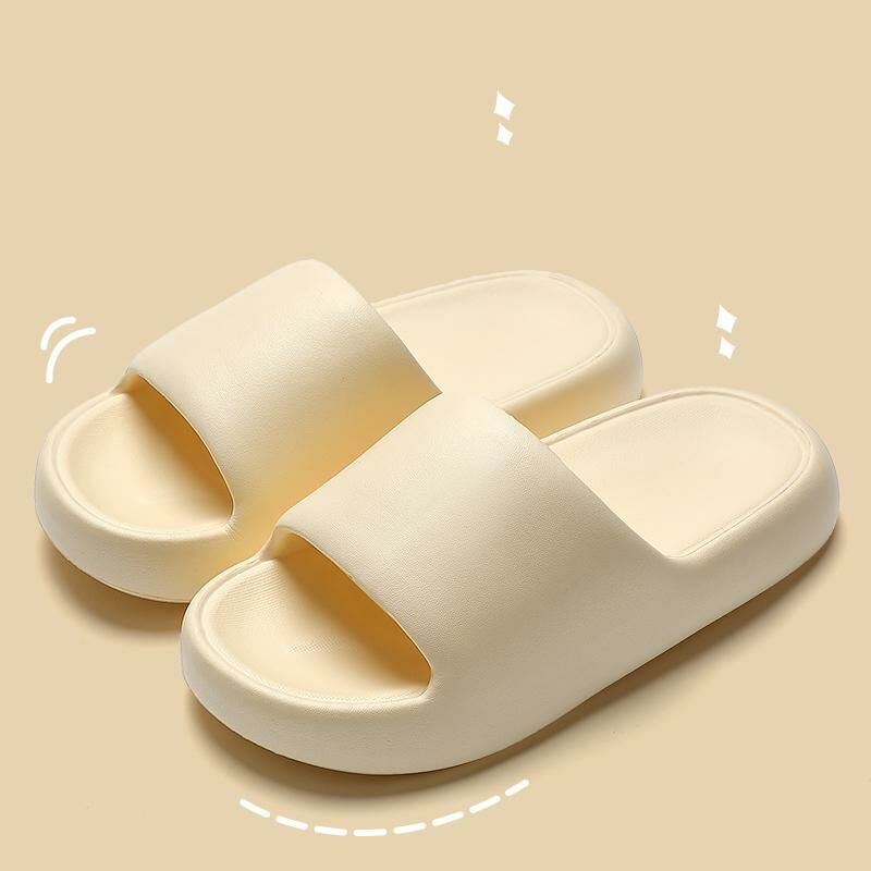 Home non-slip soft-soled slippers (36-41 size yellow) [Please contact customer service to confirm the shipping size after placing an order]]