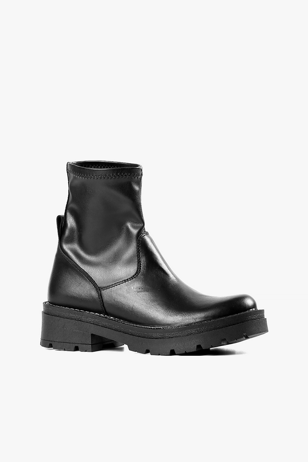 Regina 西班牙製拼接短靴