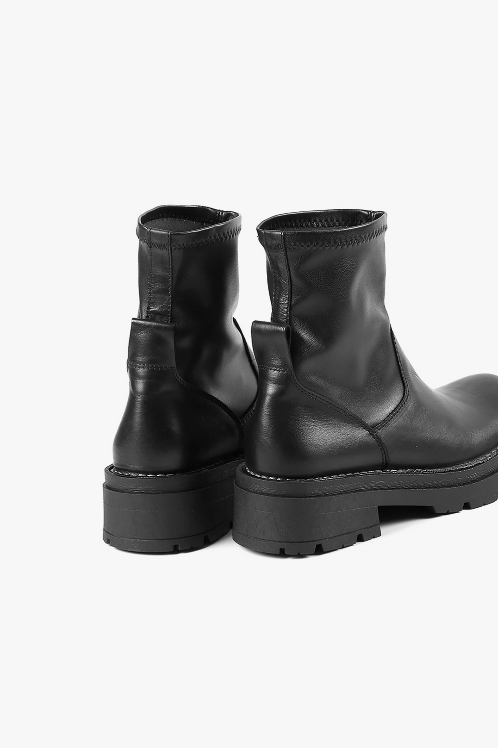 Regina 西班牙製拼接短靴