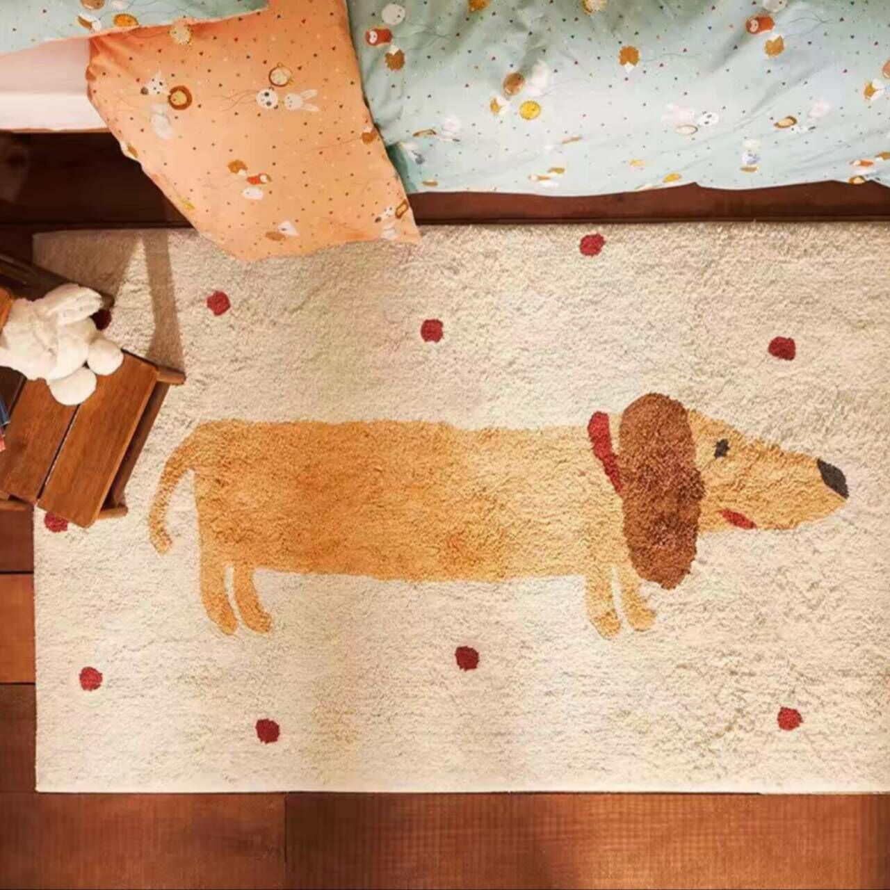 《71511》臘腸狗地墊/地毯