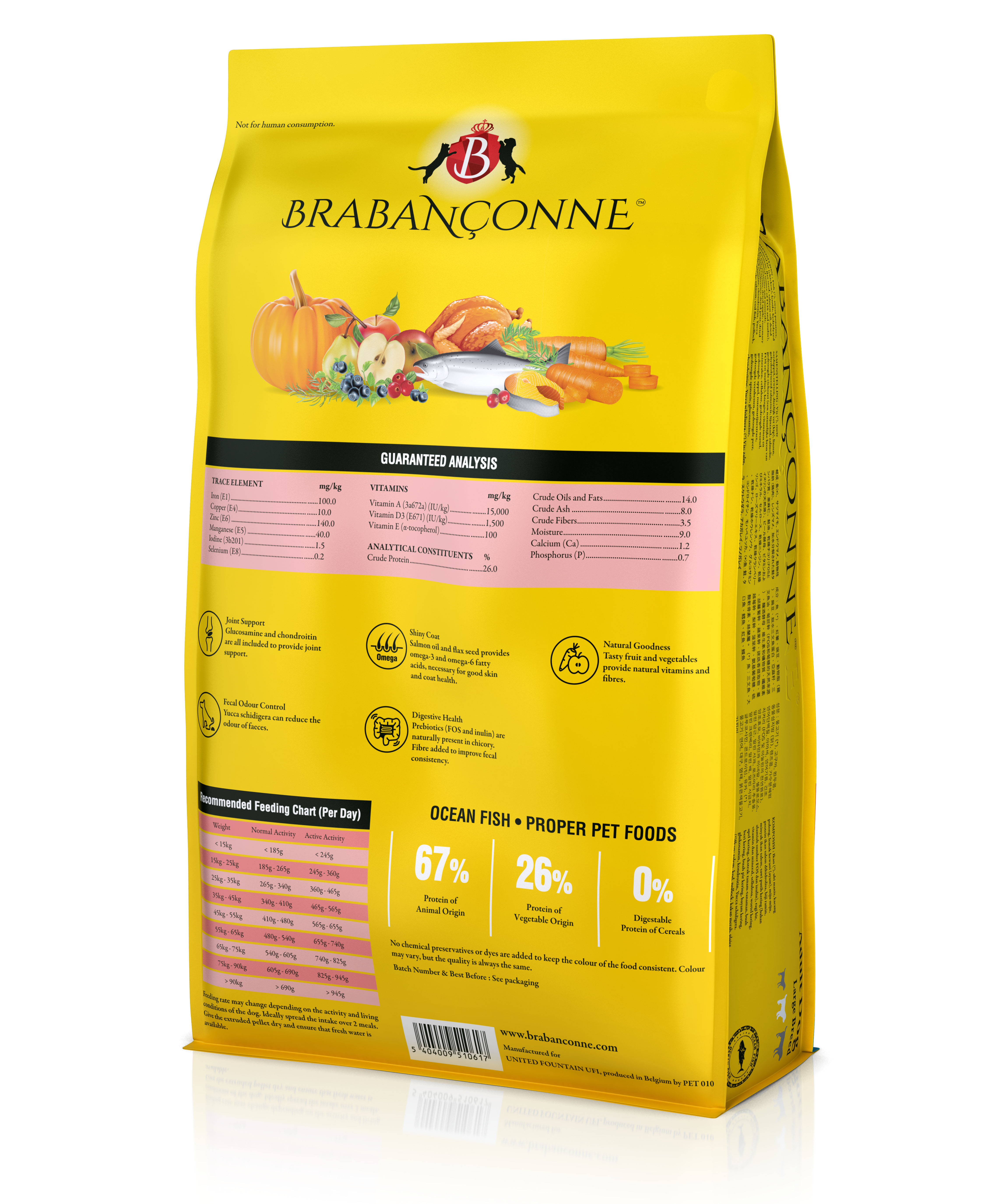 Brabanconne日常系列大型成犬糧魚肉配方