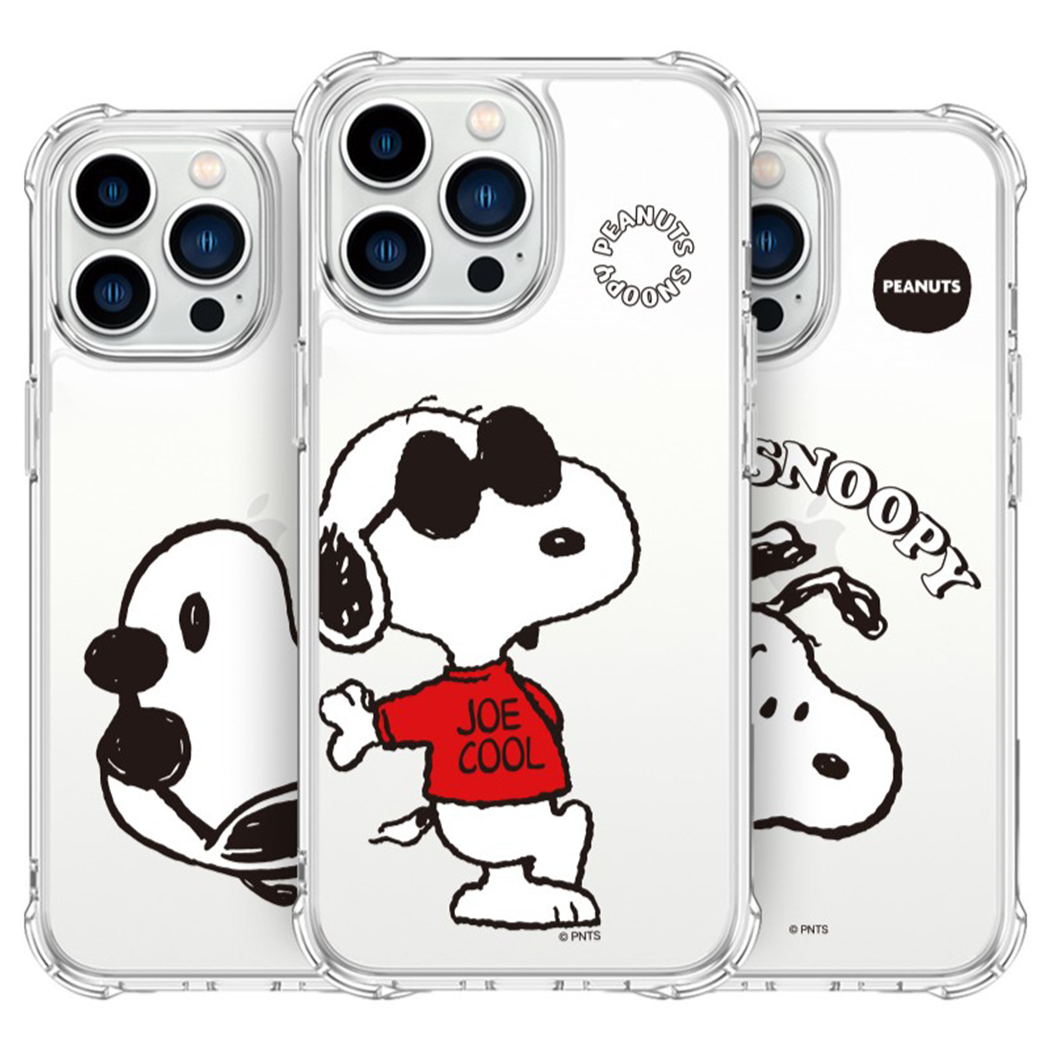 Snoopy - Clear Hard Case - 防撞透明手機保護硬殼 TY