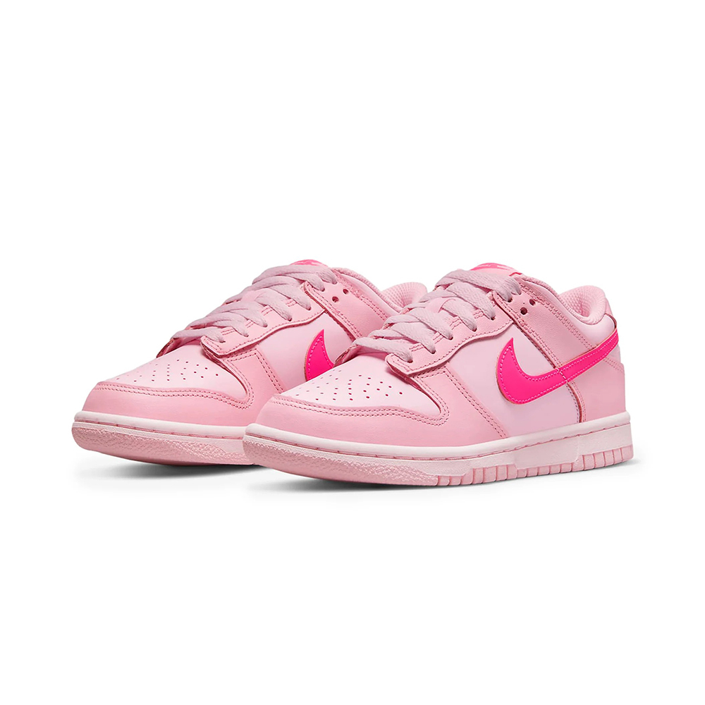 Nike Dunk Low Triple Pink 頑皮豹粉 大童 DH9765-600