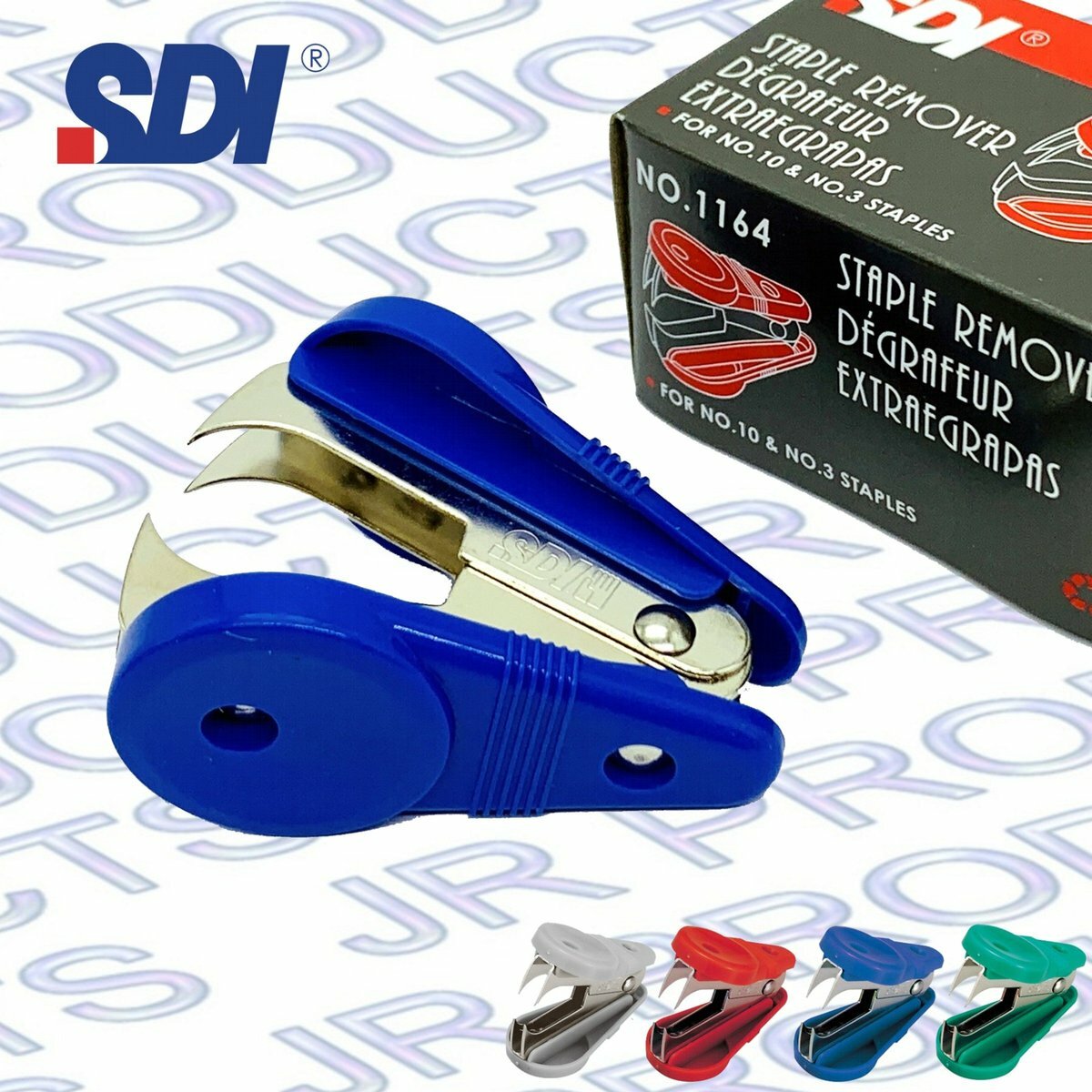 SDI - 台灣手牌 "哨牙仔" 除釘書針器 #1164 - 1個