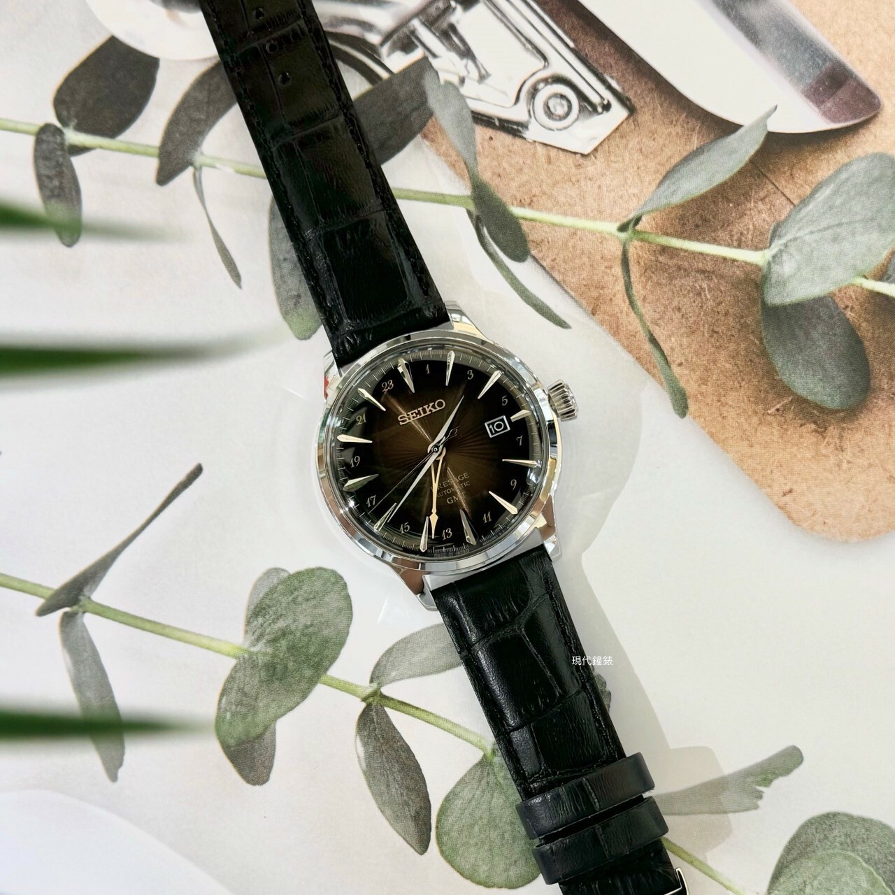 【SEIKO 精工】Presage 調酒師 GMT機械錶 4R34-00J0Q 40.5mm 現代鐘錶