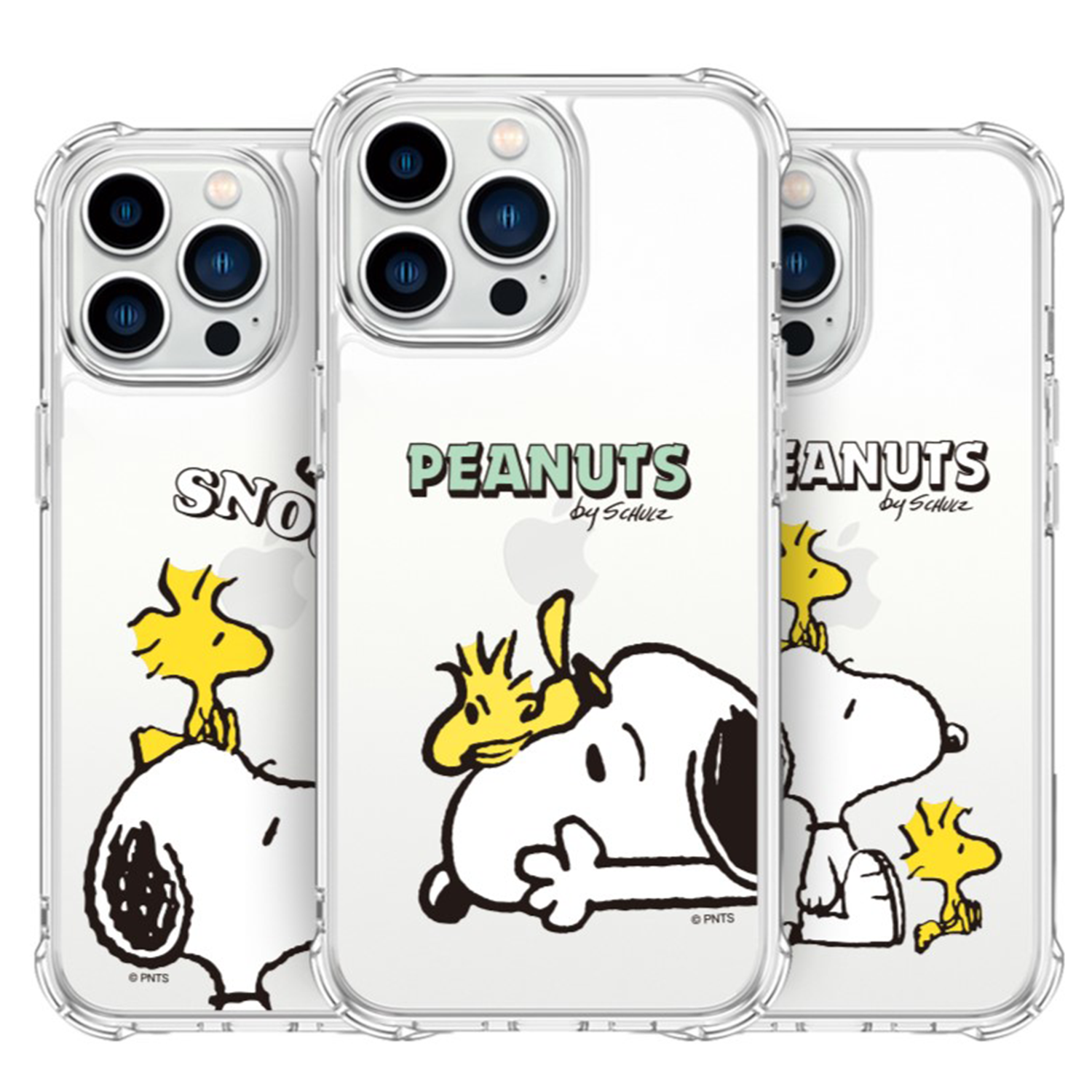 Snoopy - Clear Hard Case - 防撞透明手機保護硬殼 TY