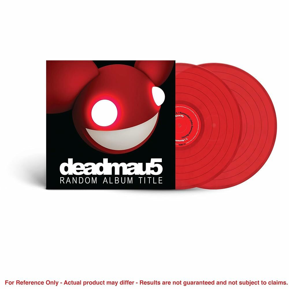 Deadmau5《Random Album Title (Reissue)》（紅膠2LP）