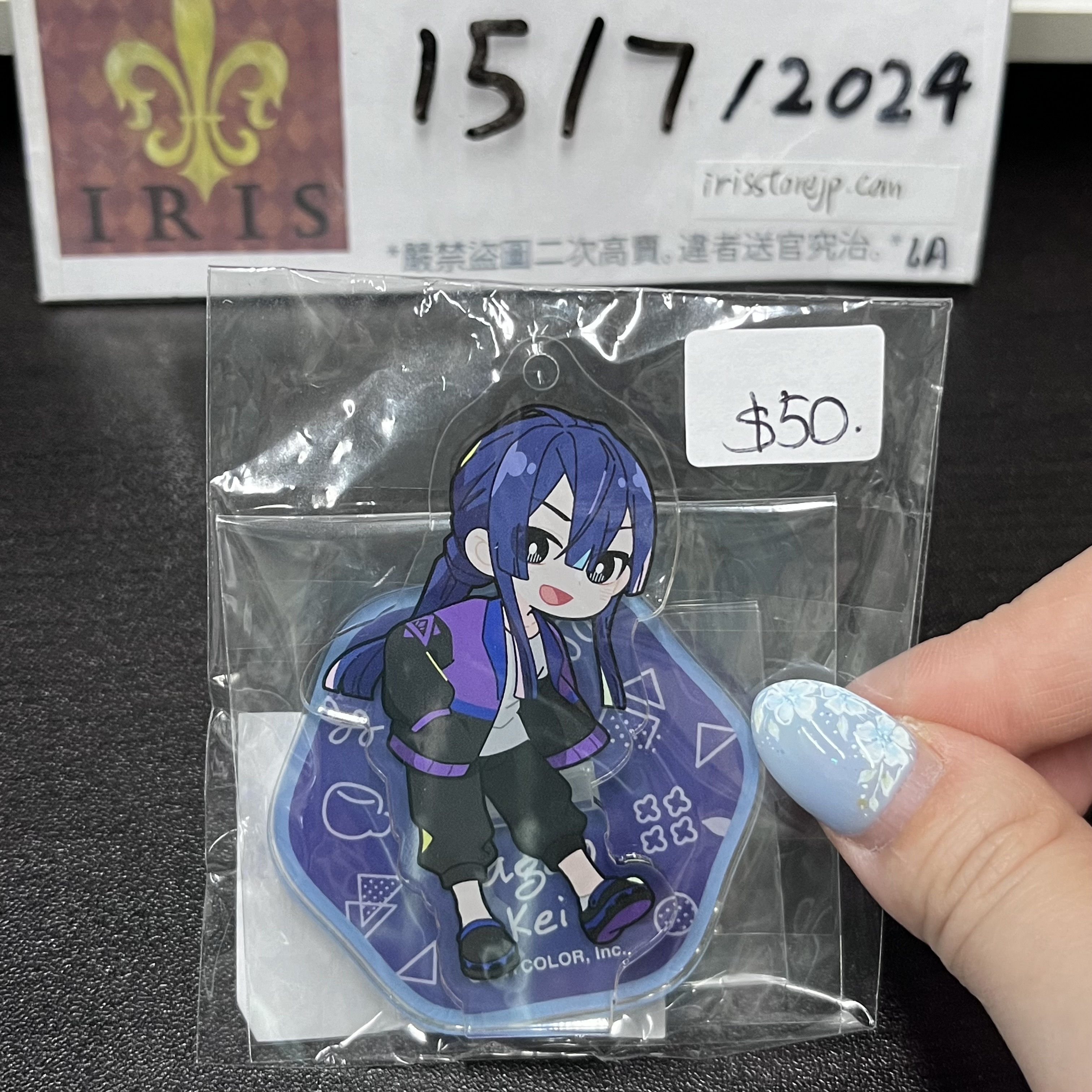 彩虹社 長尾景 立牌