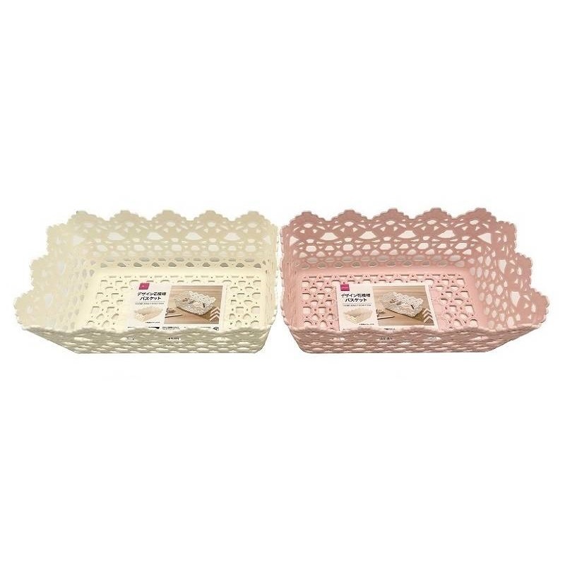 花卉圖形收納盒/24.5x9.2x15.1cm