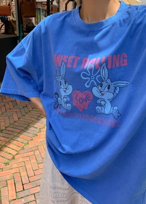 ᴴᴼᵀ ▸▸店長推薦◃◃ 春夏新款/ ᴸᴼᵛᴱ兔寶大t  MANIFEST正韓🇰🇷