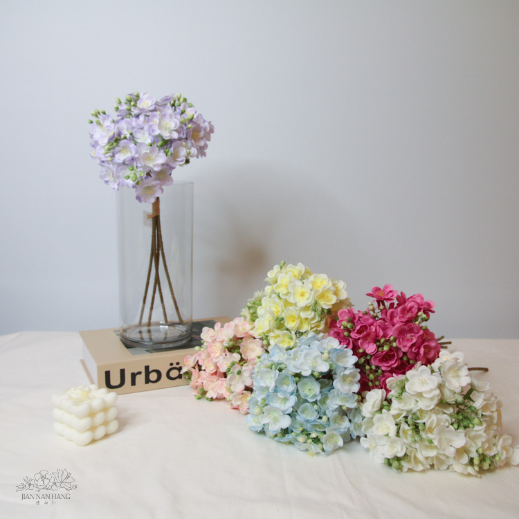 人造花 手扎茉莉花