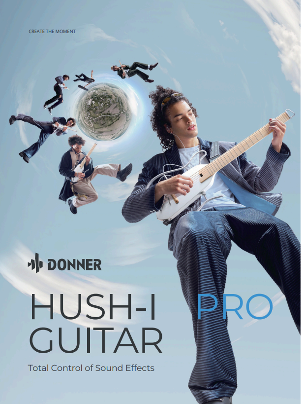 DONNER 新款 HUSH-I PRO 靜音吉他