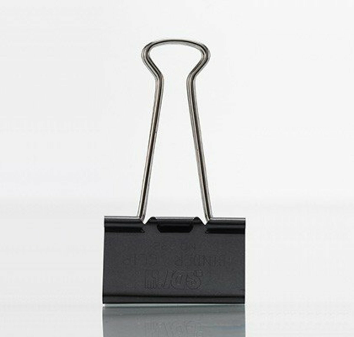 SDI - 台灣手牌 2寸黑色長尾夾 (12個裝) #0222