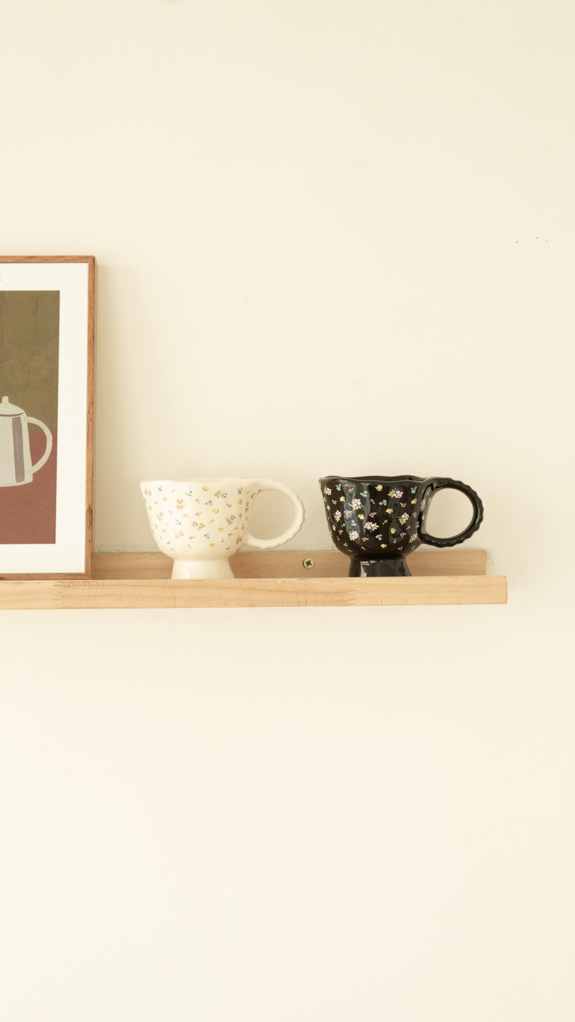 法式小碎花咖啡杯