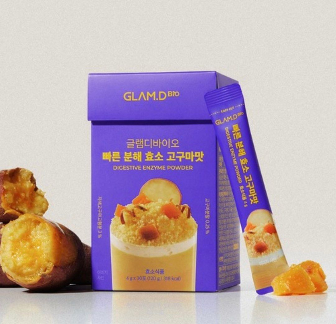 GLAM.D - 極速分解酵素 ( 蕃薯味 )（ 3g x 30包）[平行進口]