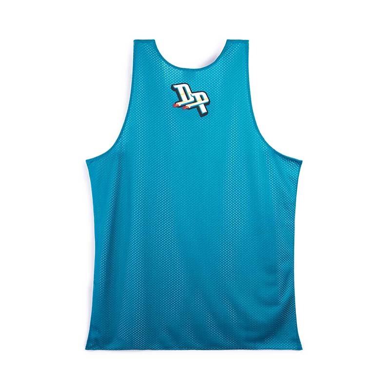 Mitchell & Ness NBA Vintage Logo Mesh Practice Tank 雙面練習球衣 活塞 綠 MN24ART01DP [台灣現貨]