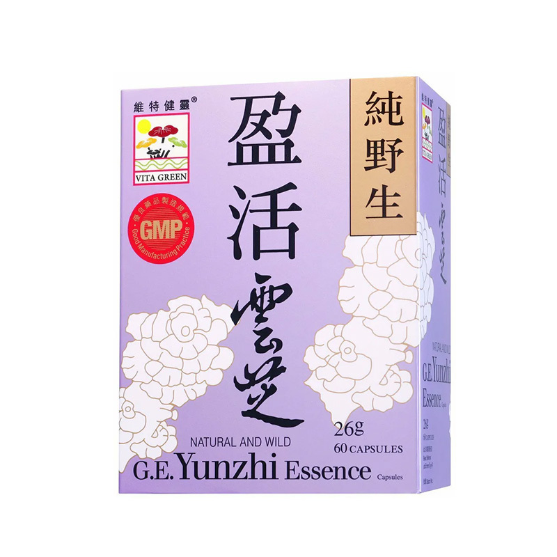 維特健靈 純野生盈活雲芝 60粒裝