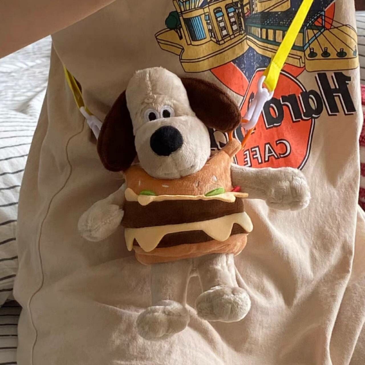 《71555》掌門狗阿高（漢堡）23cm