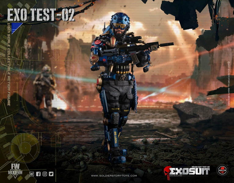 SoldierStory 1/6 未來系列 單兵外骨骼裝甲服 原型機-02