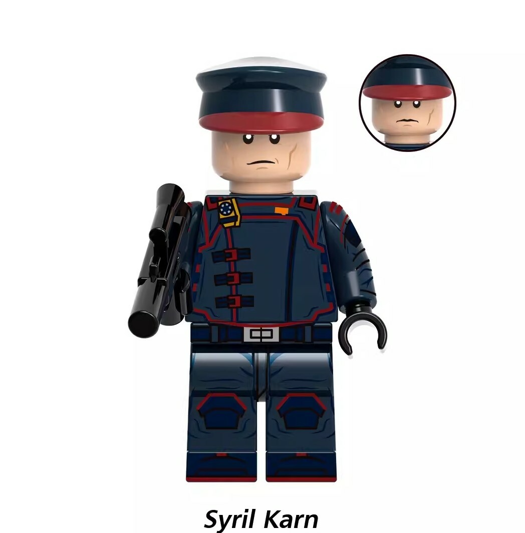 Syril Karn Star Wars Custom Minifigures Minifigs Fit Lego GH0148