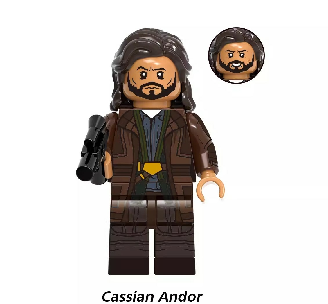 Cassian Andor Star Wars Custom Minifigures Minifigs Fit Lego GH0149