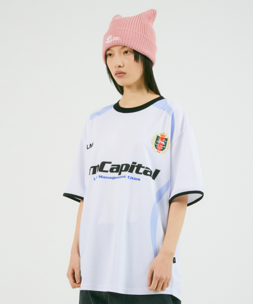 Tシャツ・カットソー LMC CAPITAL SOCCER JERSEY TEE multi 0LM24STS117MLT LMC / エルエムシー】CAPITAL SOCCER JERSEY TEE（Tシャツ