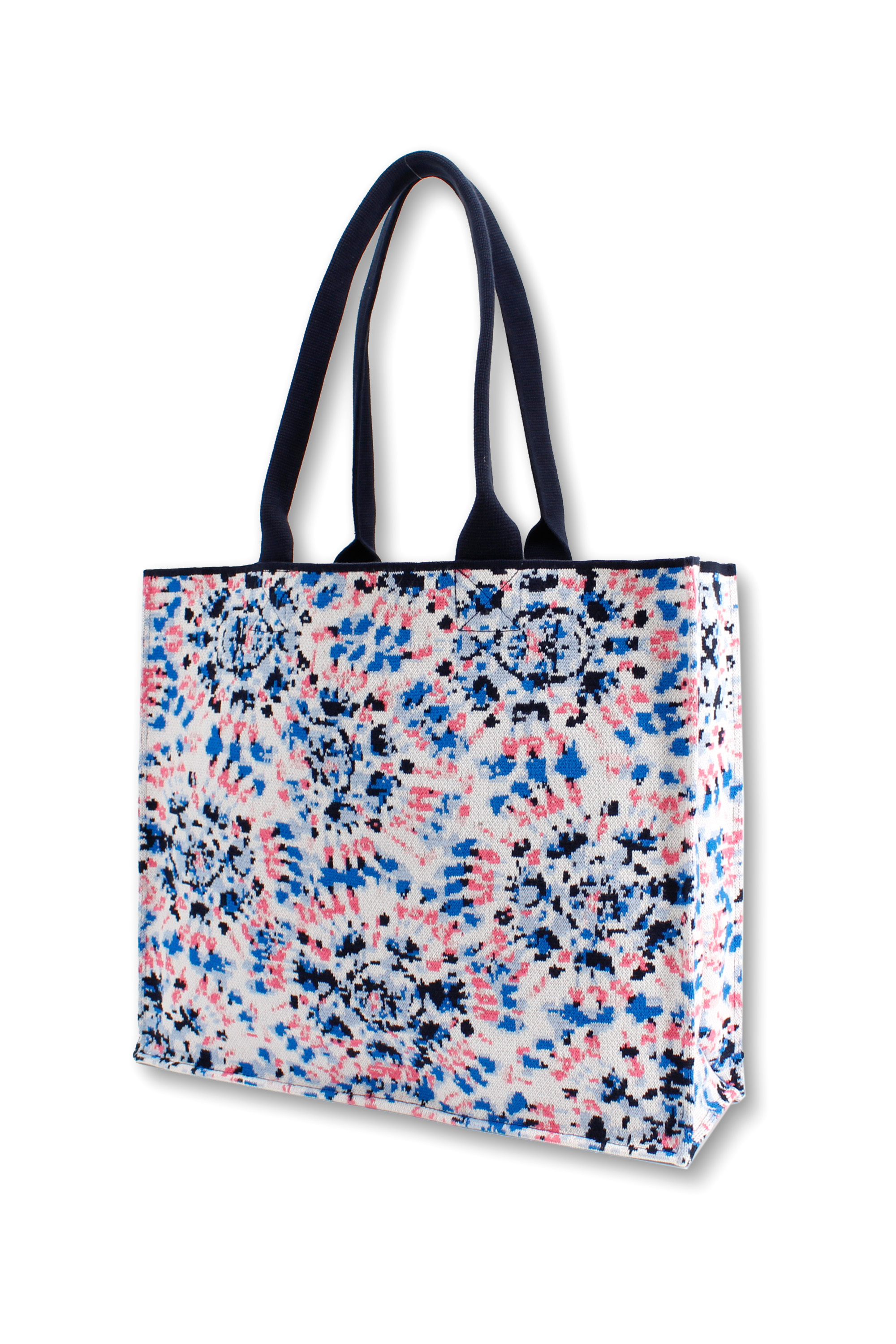 圓形扎染效果紙袋形環保袋