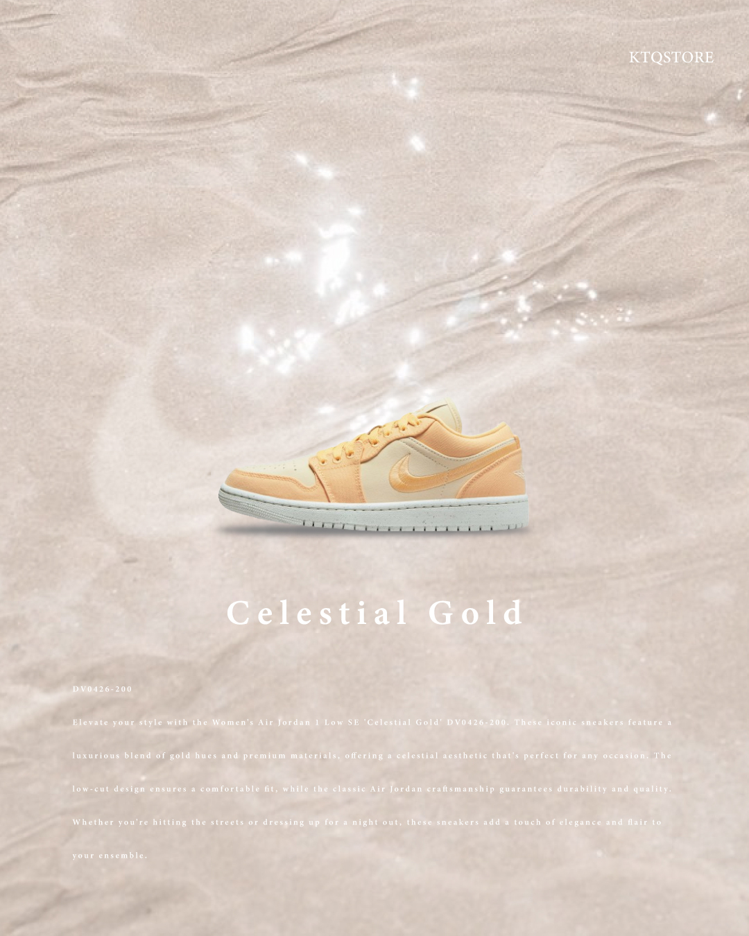 KTQ STORE ‧ Air Jordan 1 Low "Orange Sunset" 夕陽橙 DV0426-200