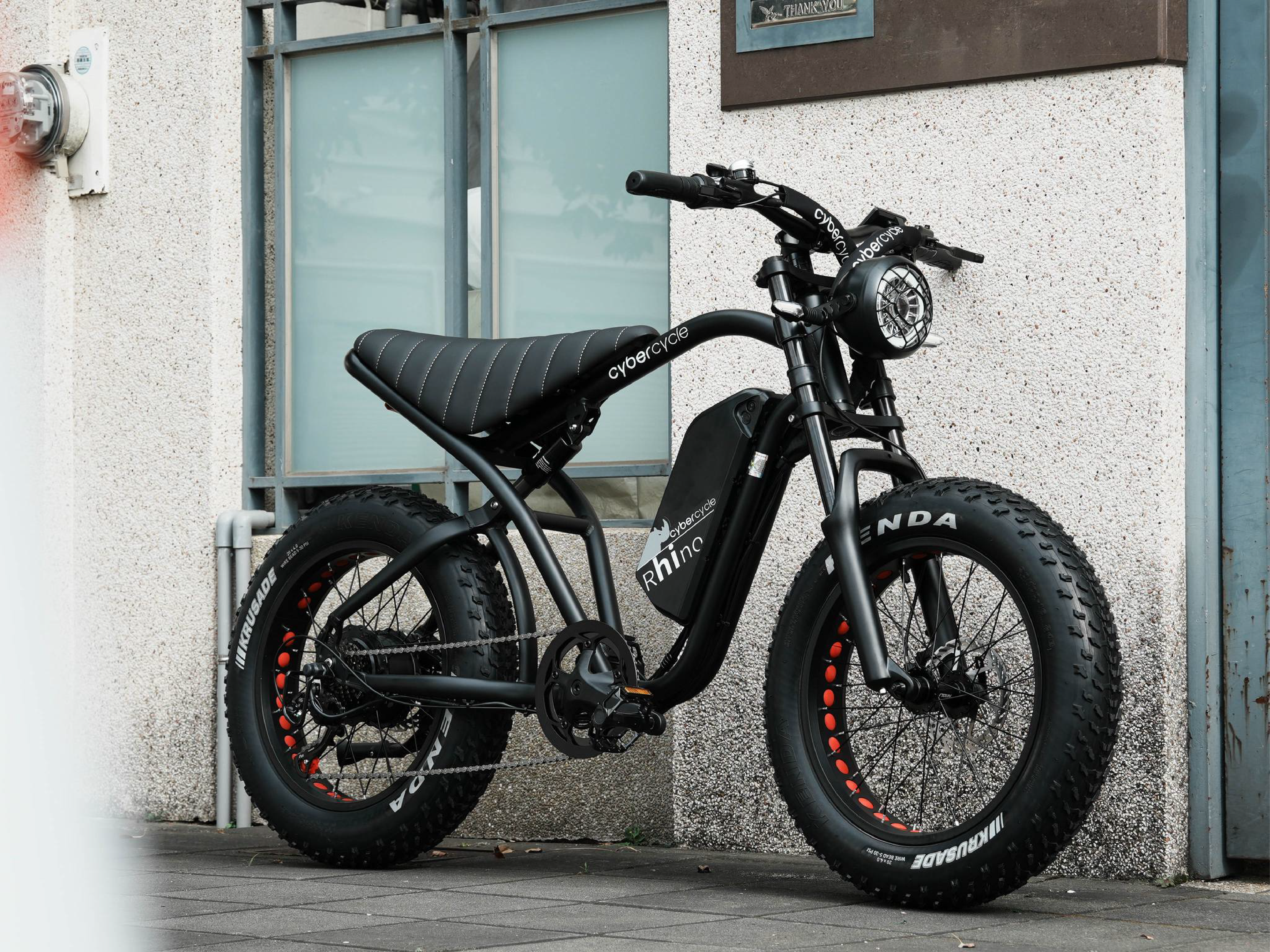 【Cybercycle】E-bike 高續航越野電輔車 - Rhino犀牛高階版 / 狂野黑