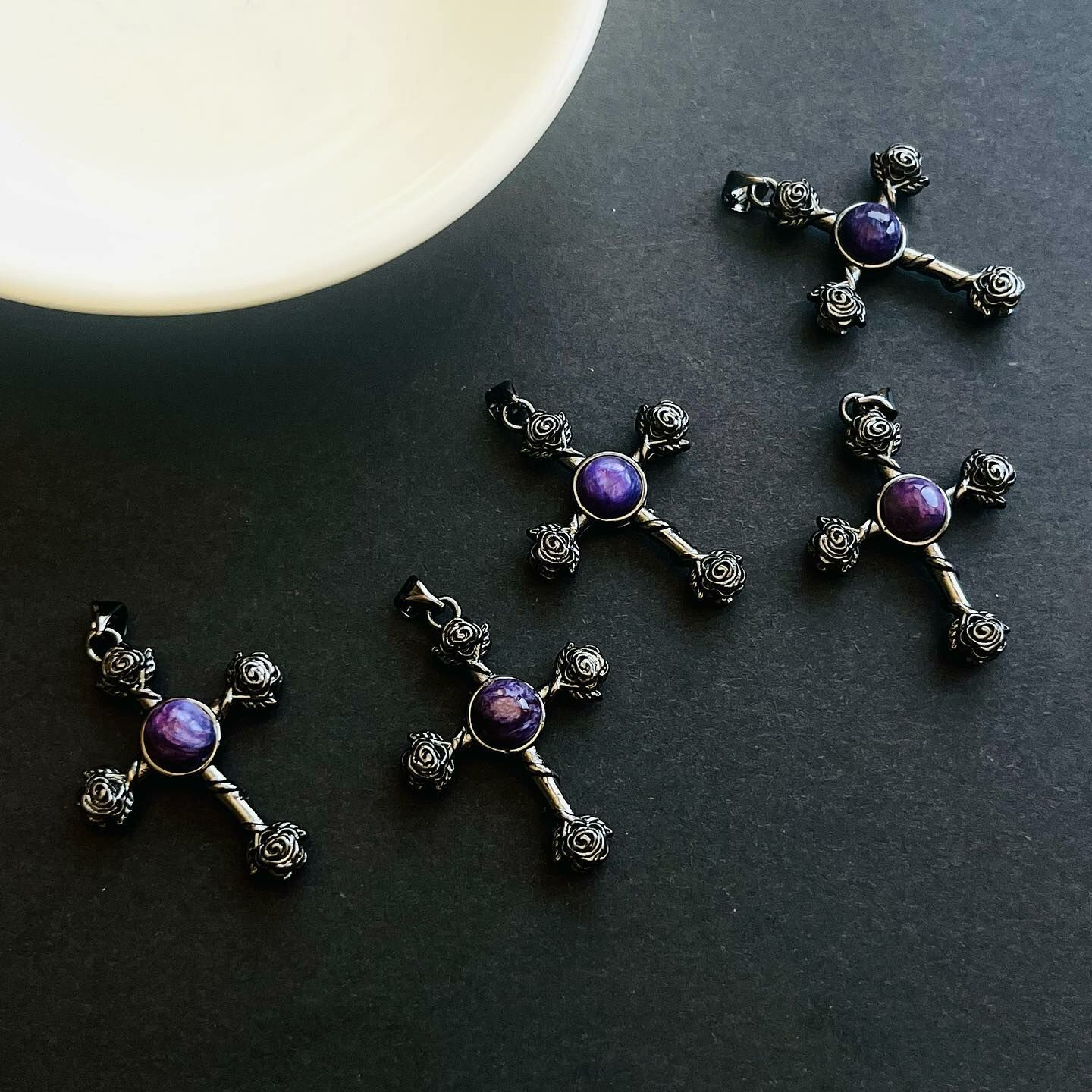 [原石] 紫龍晶 項鍊吊墜