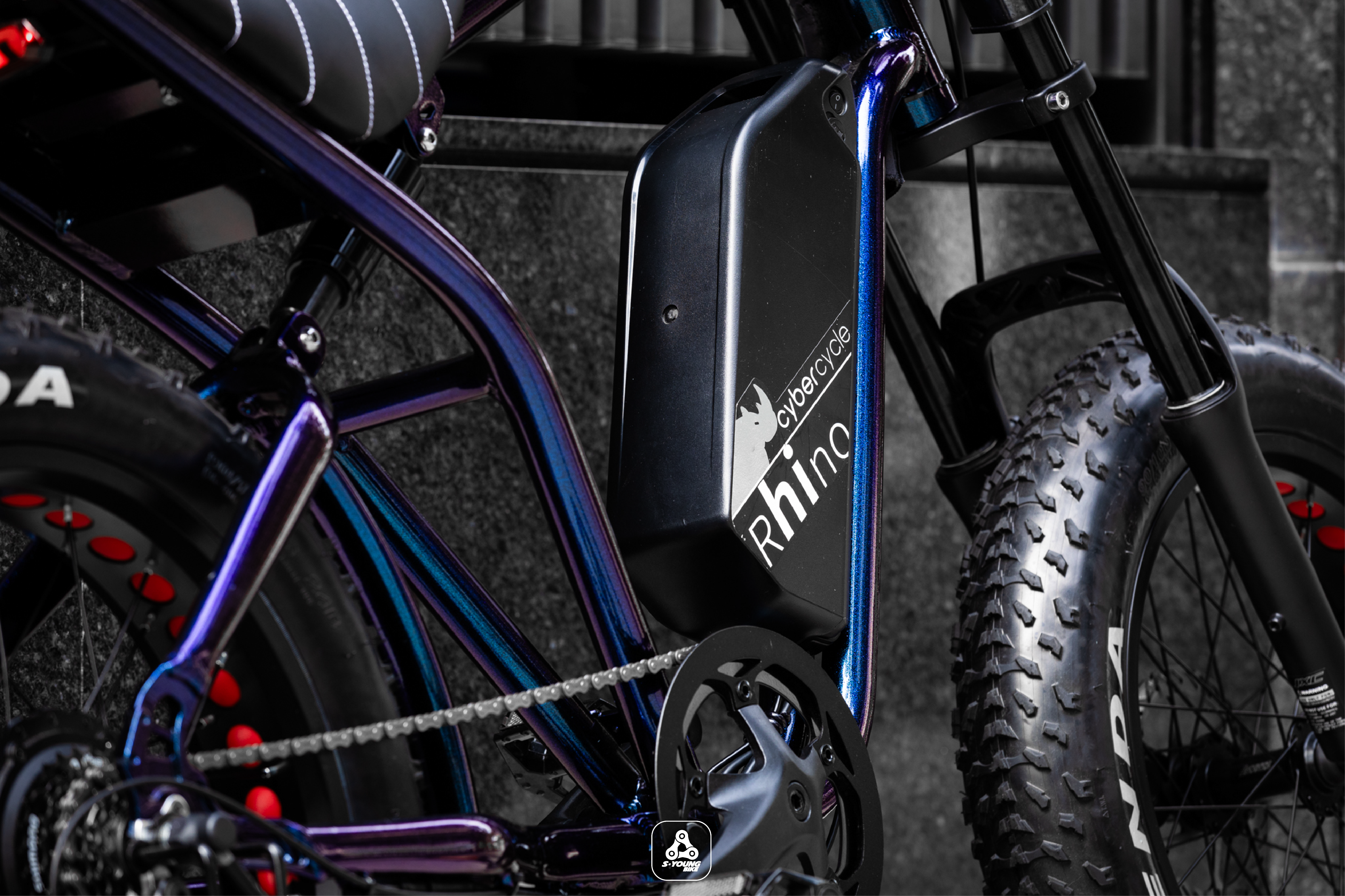 【Cybercycle】E-bike 高續航越野電輔車 - Rhino犀牛高階版 / 變色龍