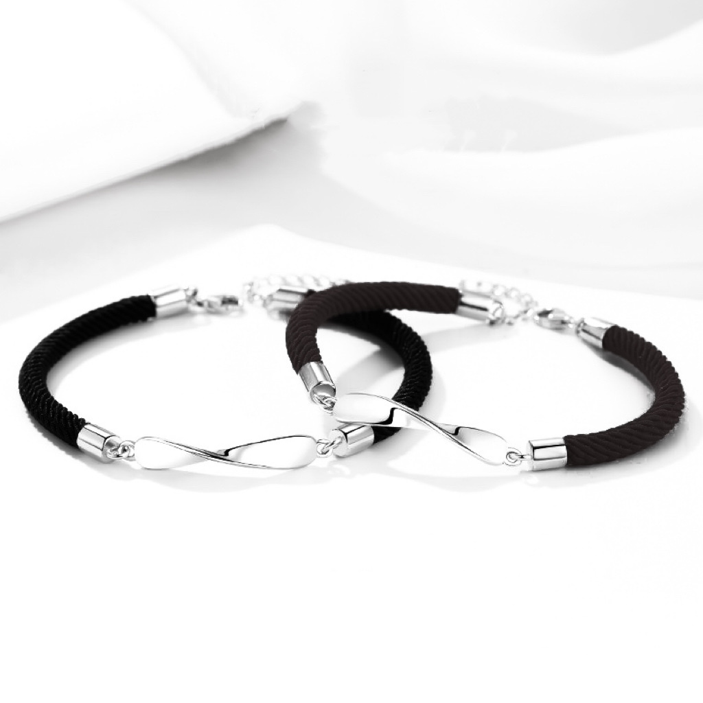 莫比烏斯 情侶手繩 免費刻字✒️