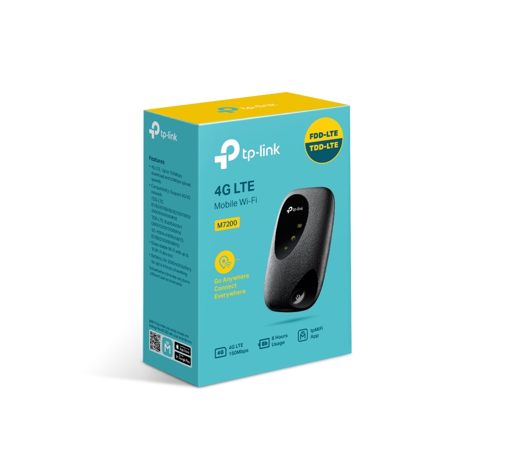 TP-Link 4G LTE Mobile Wi-Fi M7200 行動Wi-Fi分享器