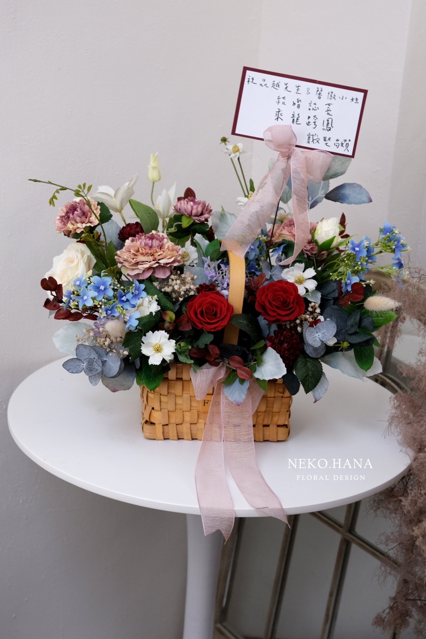 DAI,WEN-CHIEN 客製婚禮祝賀提籃