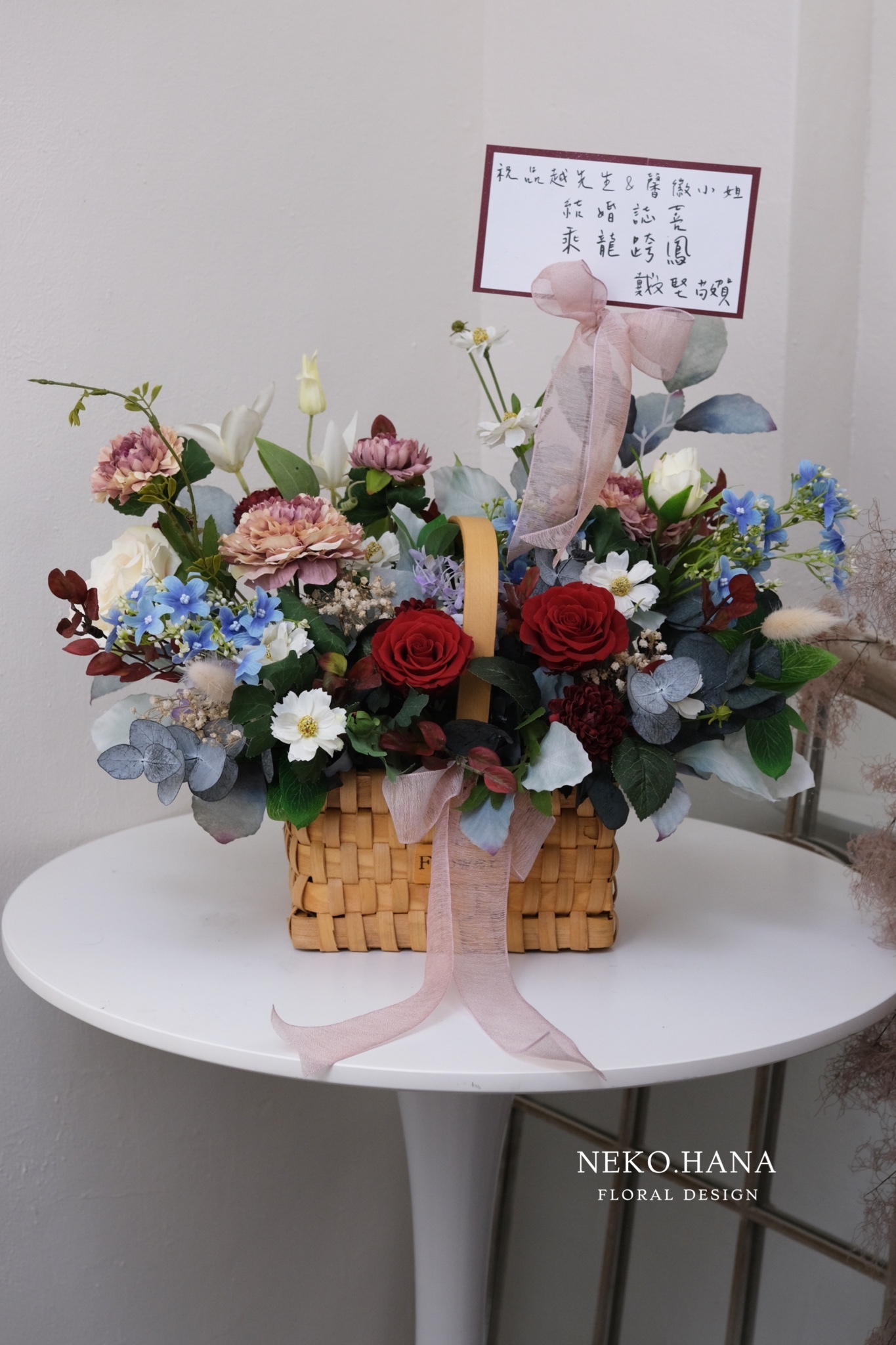 DAI,WEN-CHIEN 客製婚禮祝賀提籃