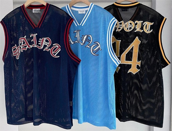 聖人網眼運動衫背心