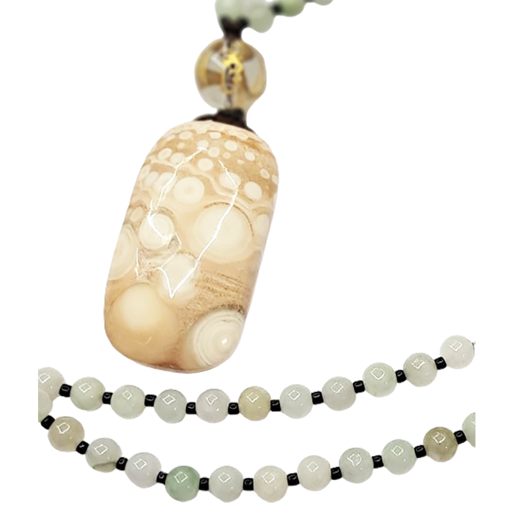 龍宮舍利&緬甸玉項鍊【十方】130962