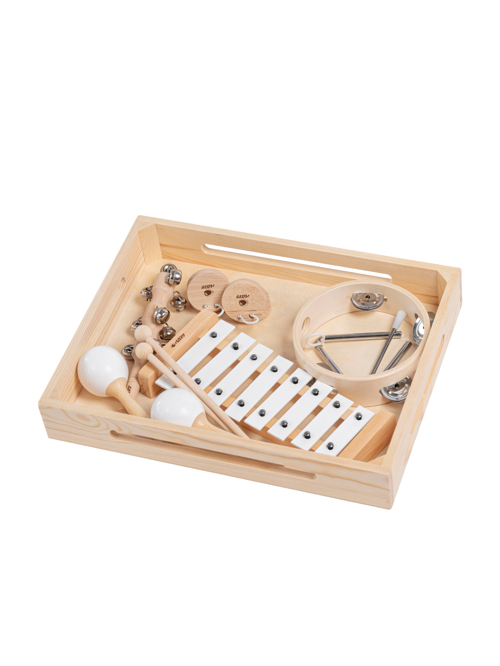 寶貝音樂家-木製質感樂器啟蒙組
