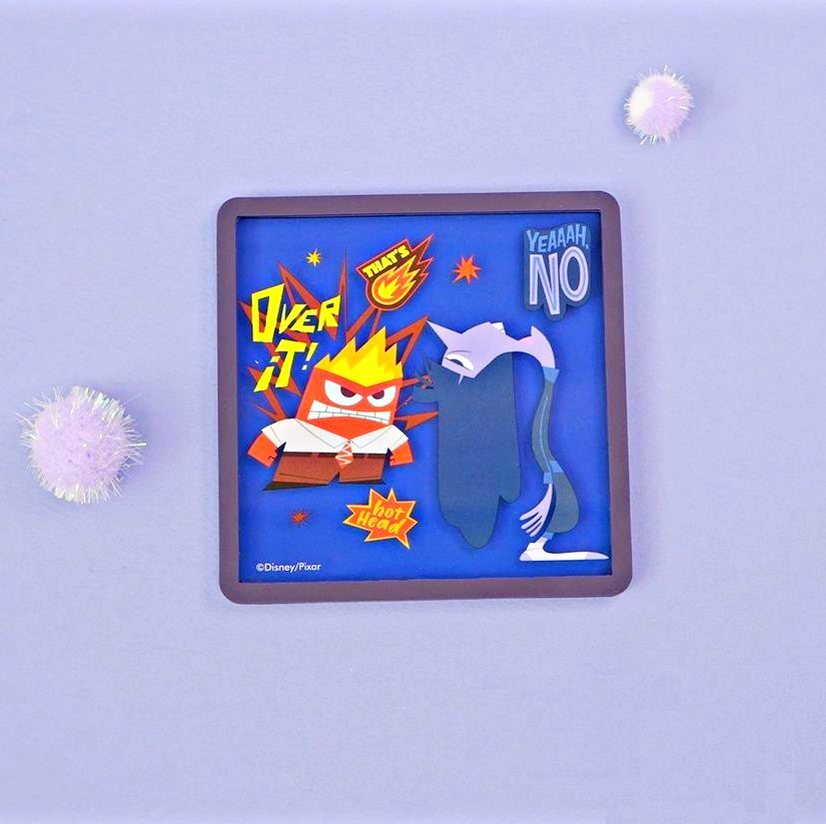 迪士尼 玩轉腦朋友2  杯墊